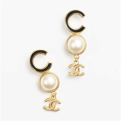 《24B★》CHANEL ピアス CCロゴ 大きめ (CHANEL/ピアス) .